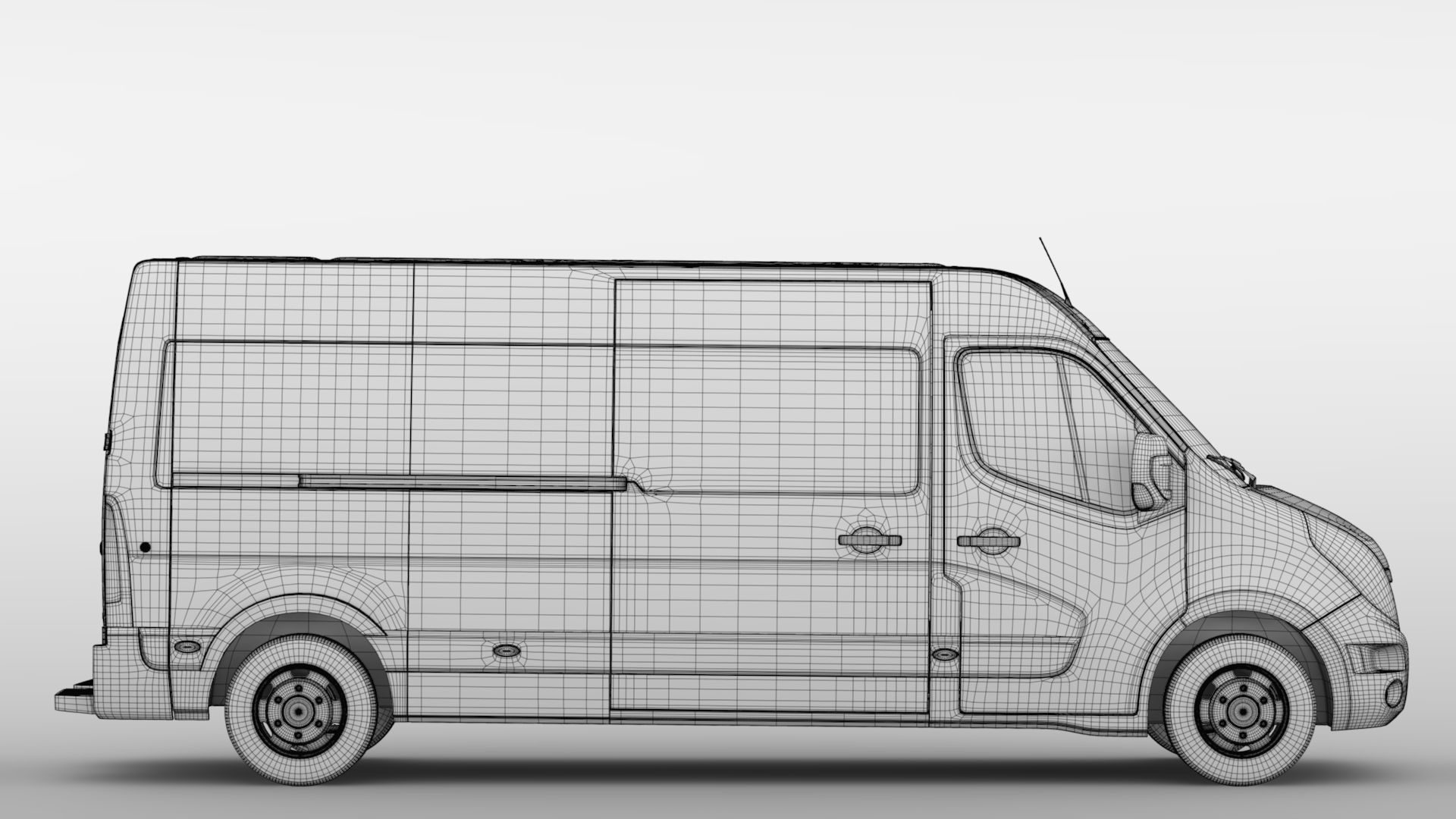 Renault Master L3H2 Van 2017 3D model_18