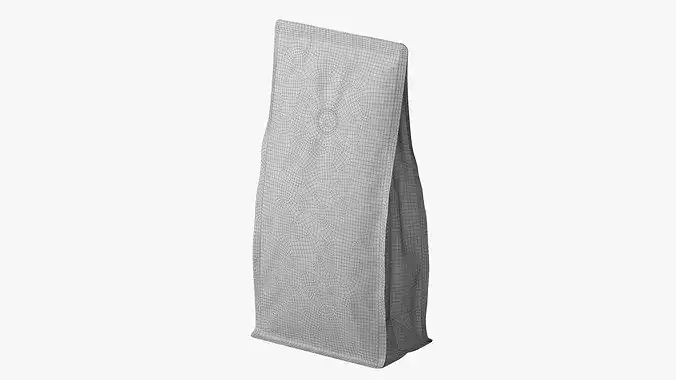 Coffee Bag Mockup 18 3D model 3