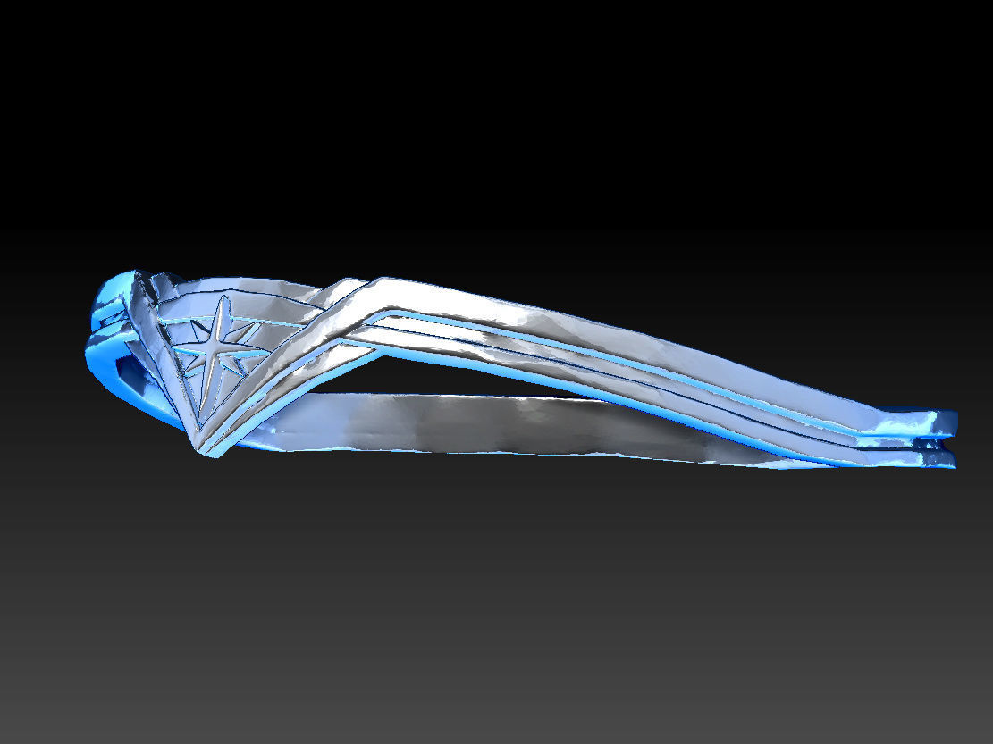 Wonder Woman Tiara Gal Gadot 3D print model_7
