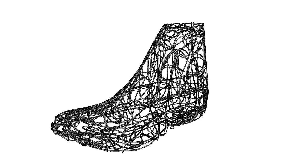 foot mesh Free 3D model_0