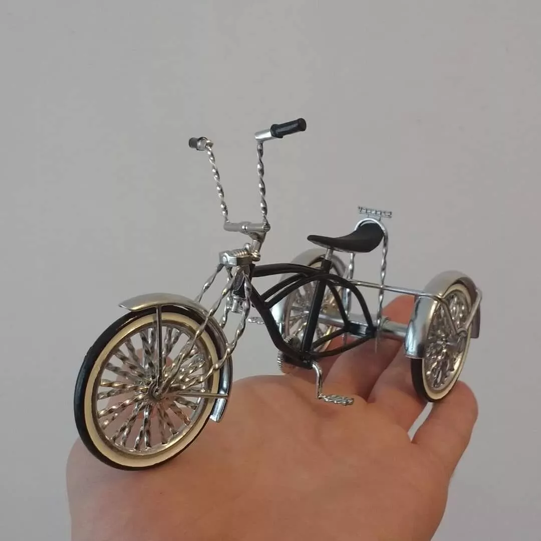 Lowrider trike tricycle bike bicycle 3D print model