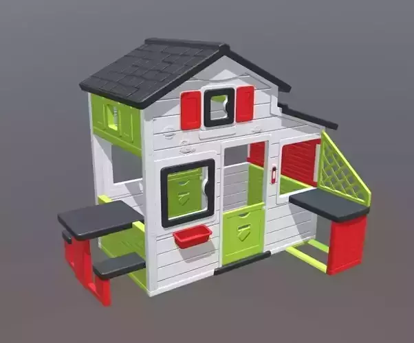 Kids Playhouse 3D model