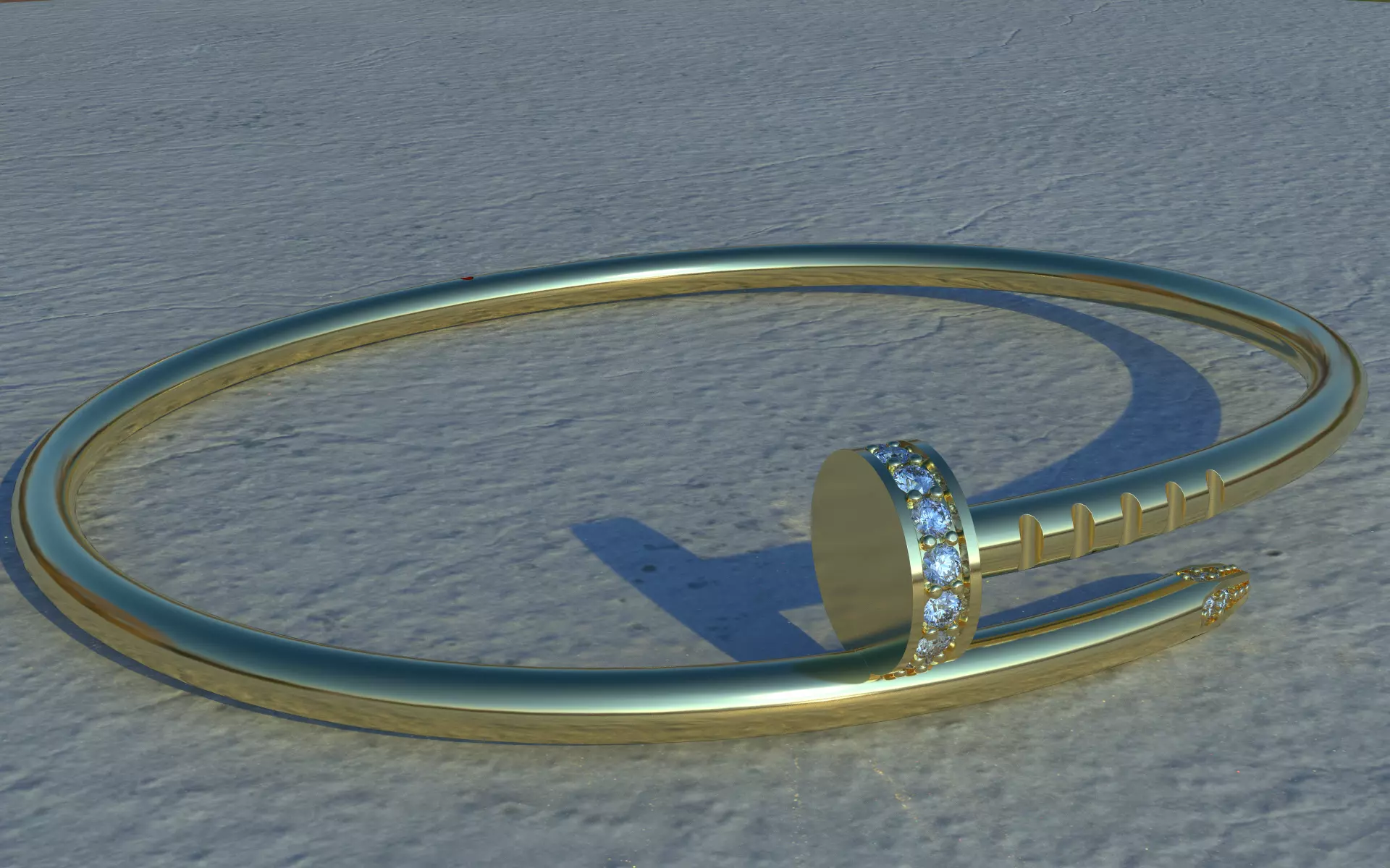 Bracelet Clou 185 3D print model