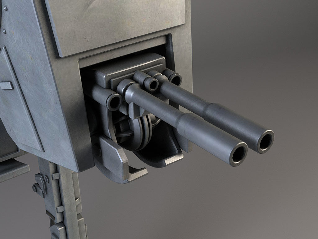 Star Wars AT-ST 3D model_9