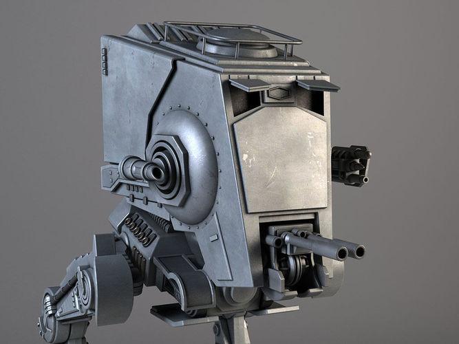 Star Wars AT-ST 3D model