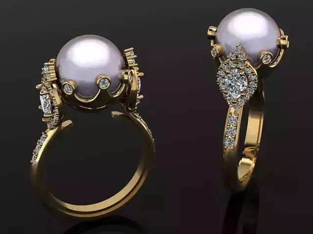 Pearls ring 271