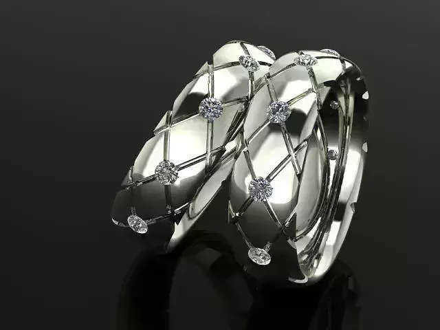 Ring wedding rings with diamonds