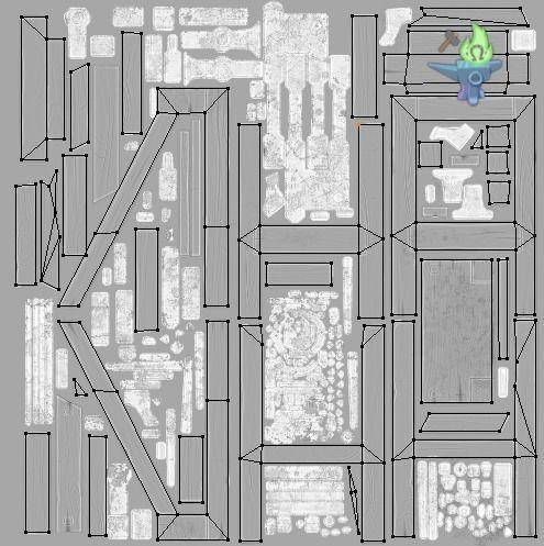 Blacksmith Post Vice Low-poly 3D model_17