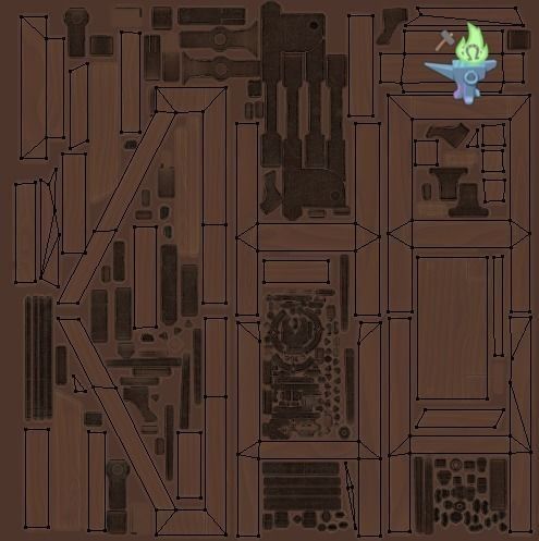 Blacksmith Post Vice Low-poly 3D model_18