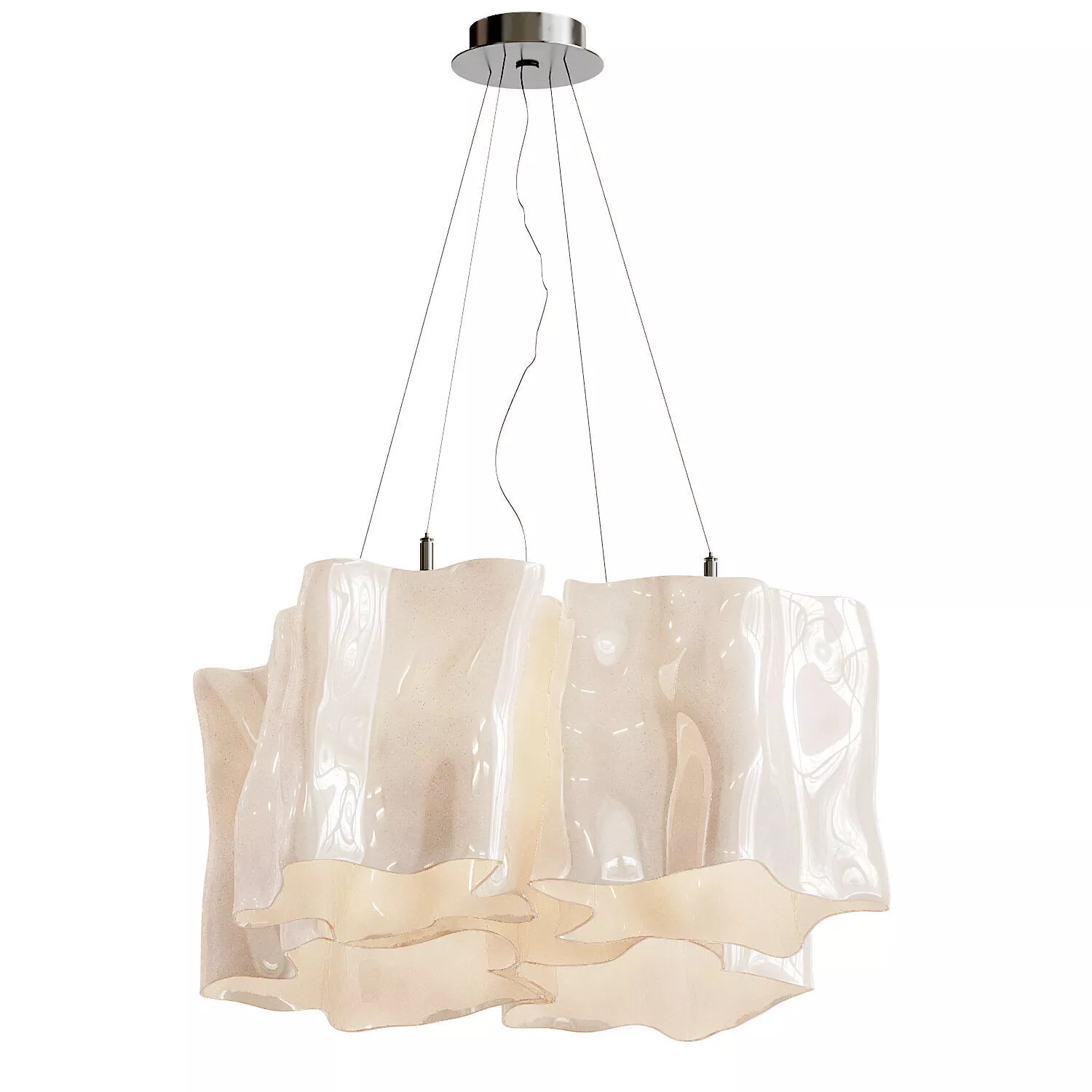 Logico 4 Pcs Pendant Light 3D model