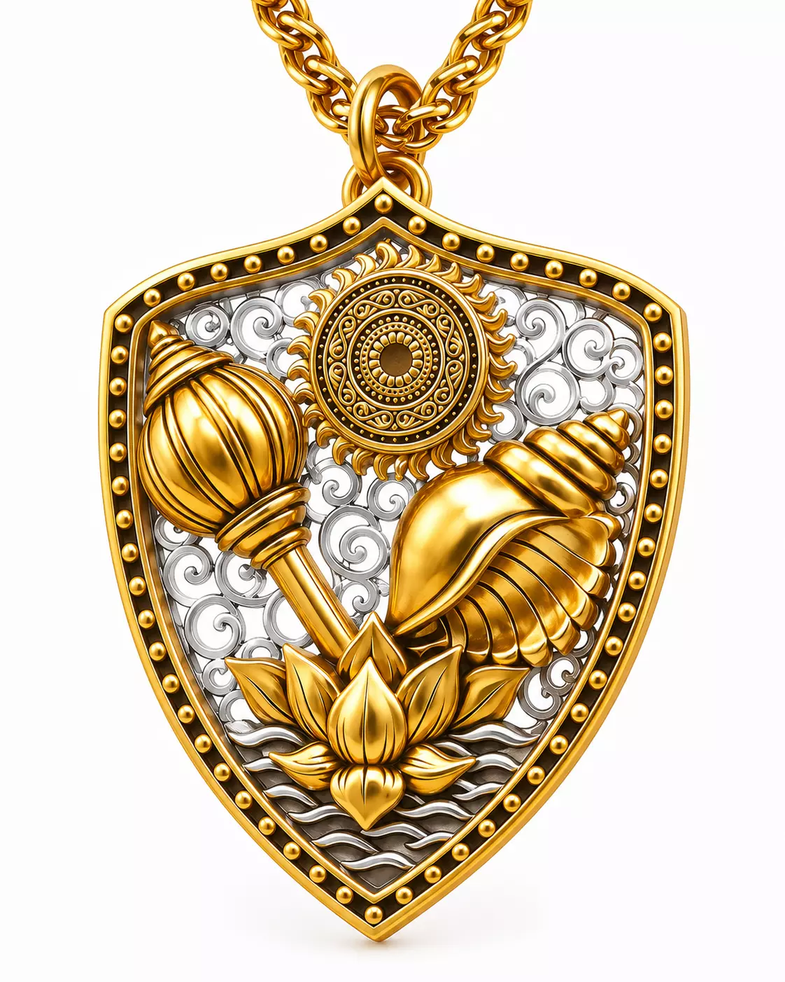 Narayan pendent 3D print model
