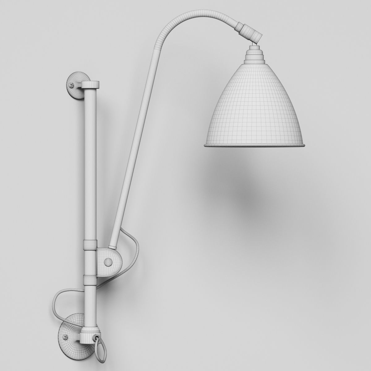 GUBI BL5 Wall Lamp Dia16 3D model_3