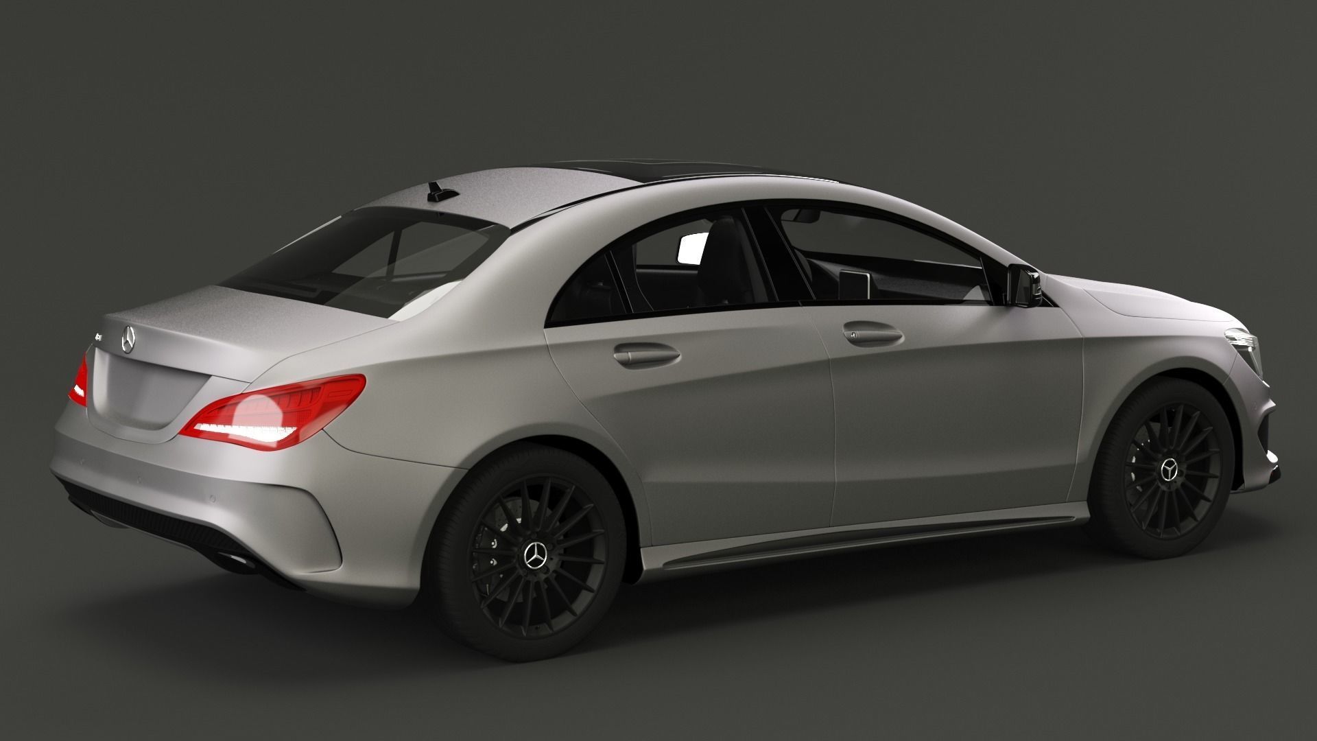 Mercedes benz CLA Amg 3D model_1