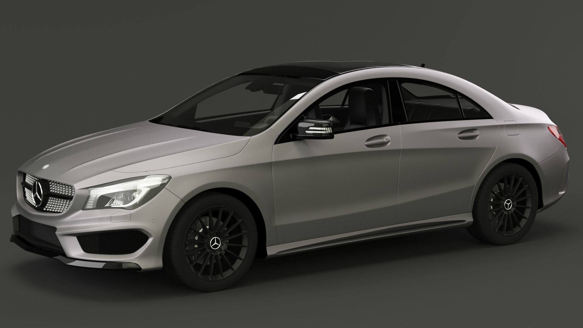 Mercedes benz CLA Amg 3D model_0