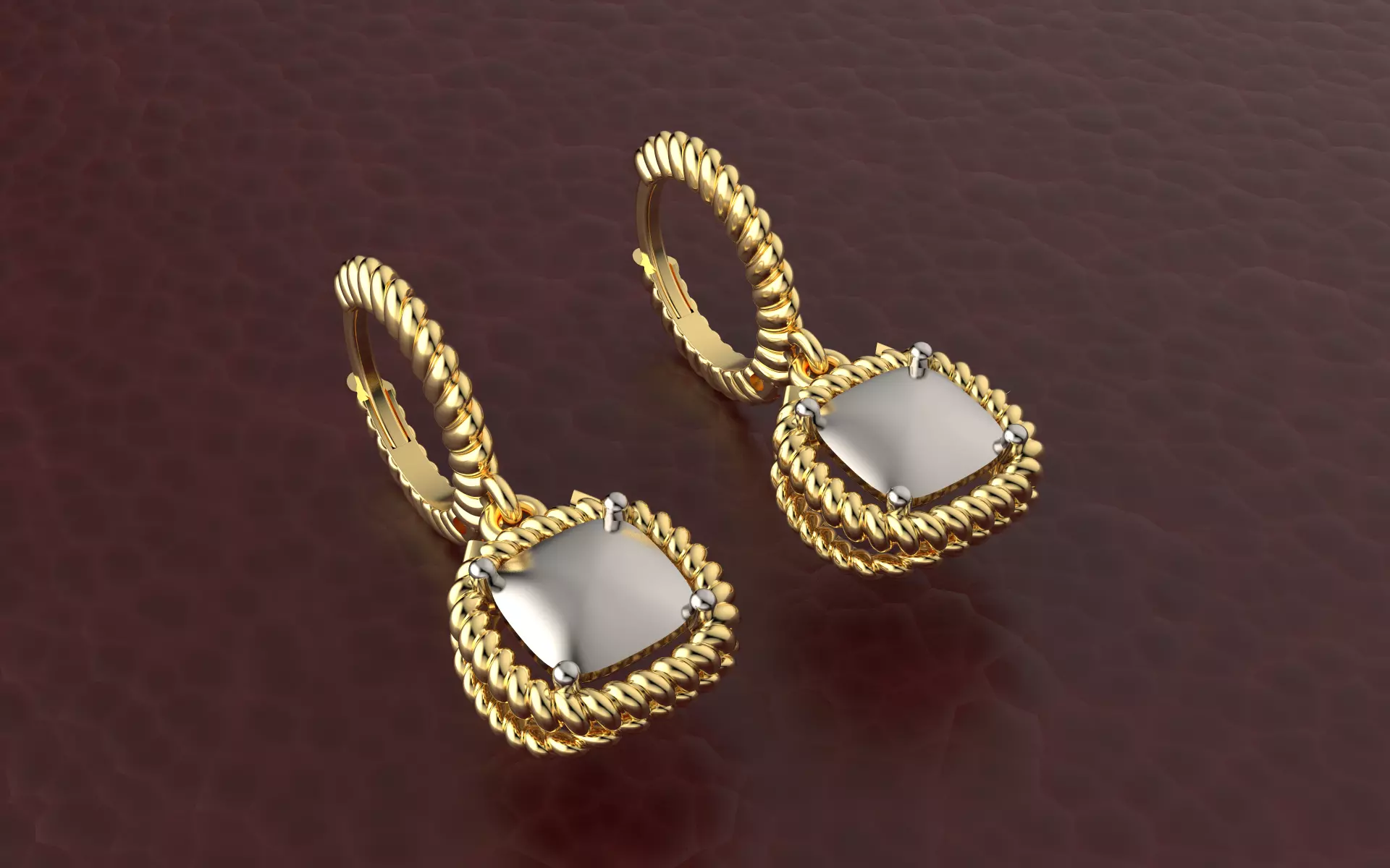 Earrings Roberto Coin 3D print model