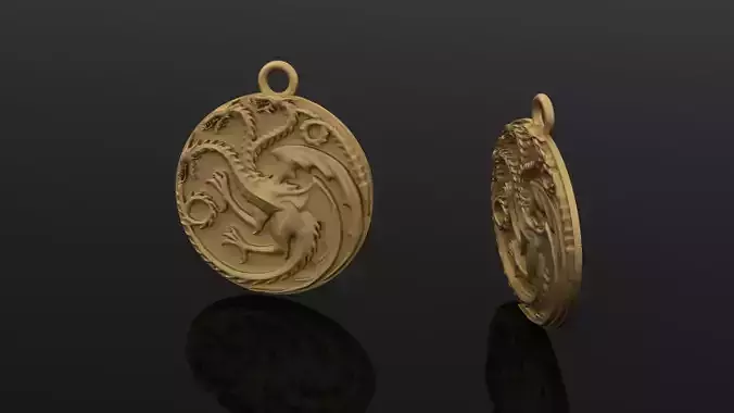 Pendant the Dragon 076