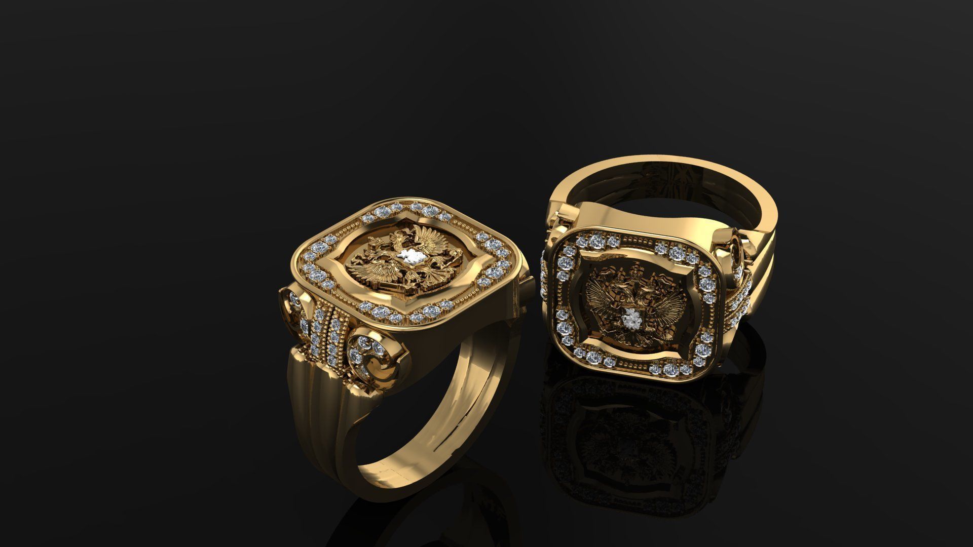 Ring of Russia 3D print model_1