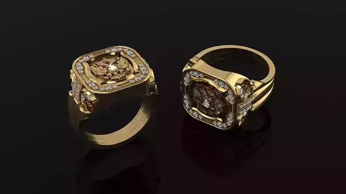 Ring of Russia 3D print model
