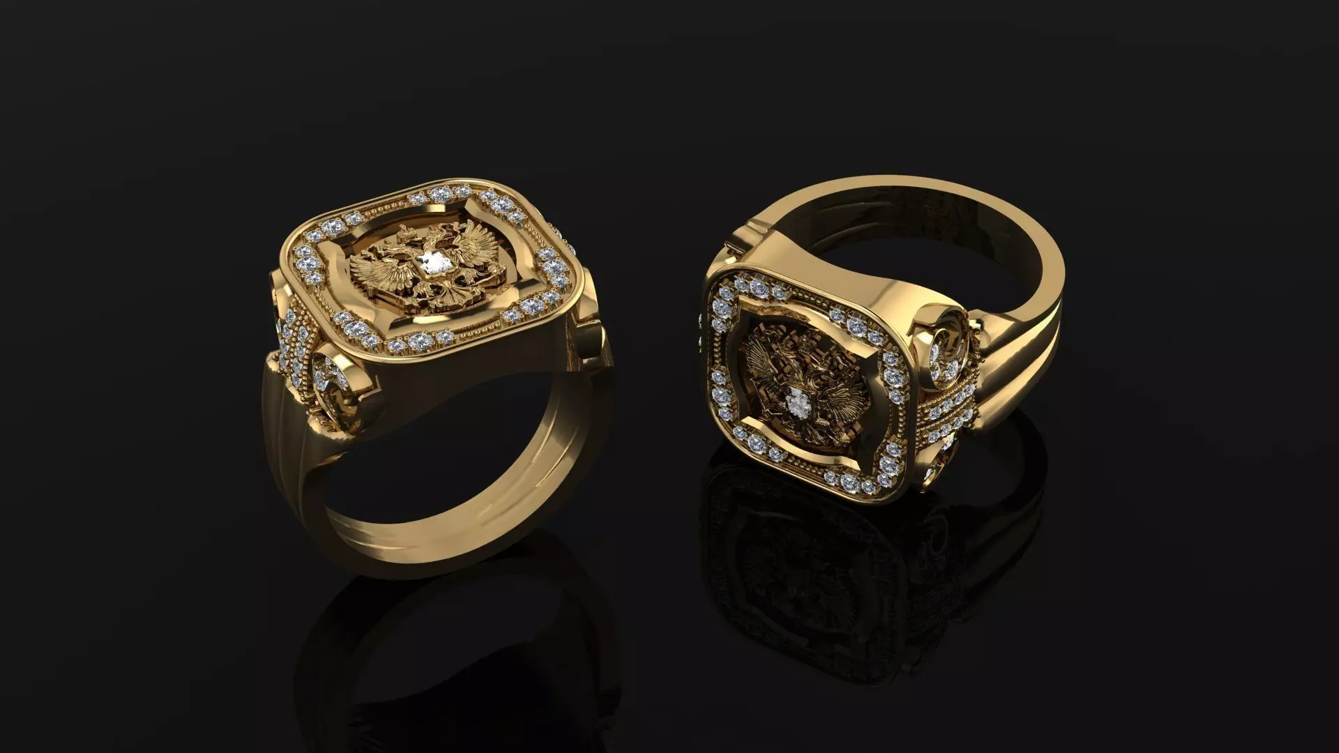 Ring of Russia 3D print model_0