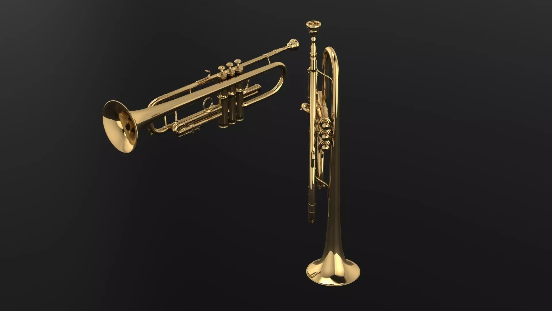 Trumpet 089 3D print model_0