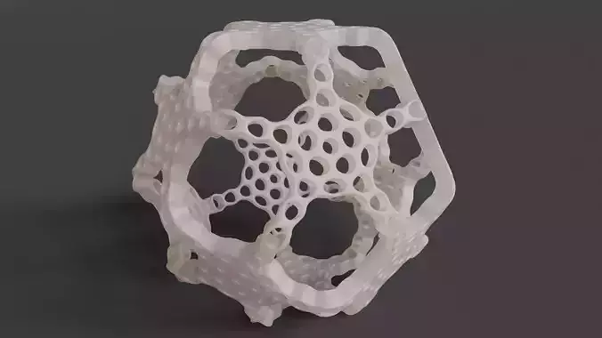 Dodecahedron Links 3D print model