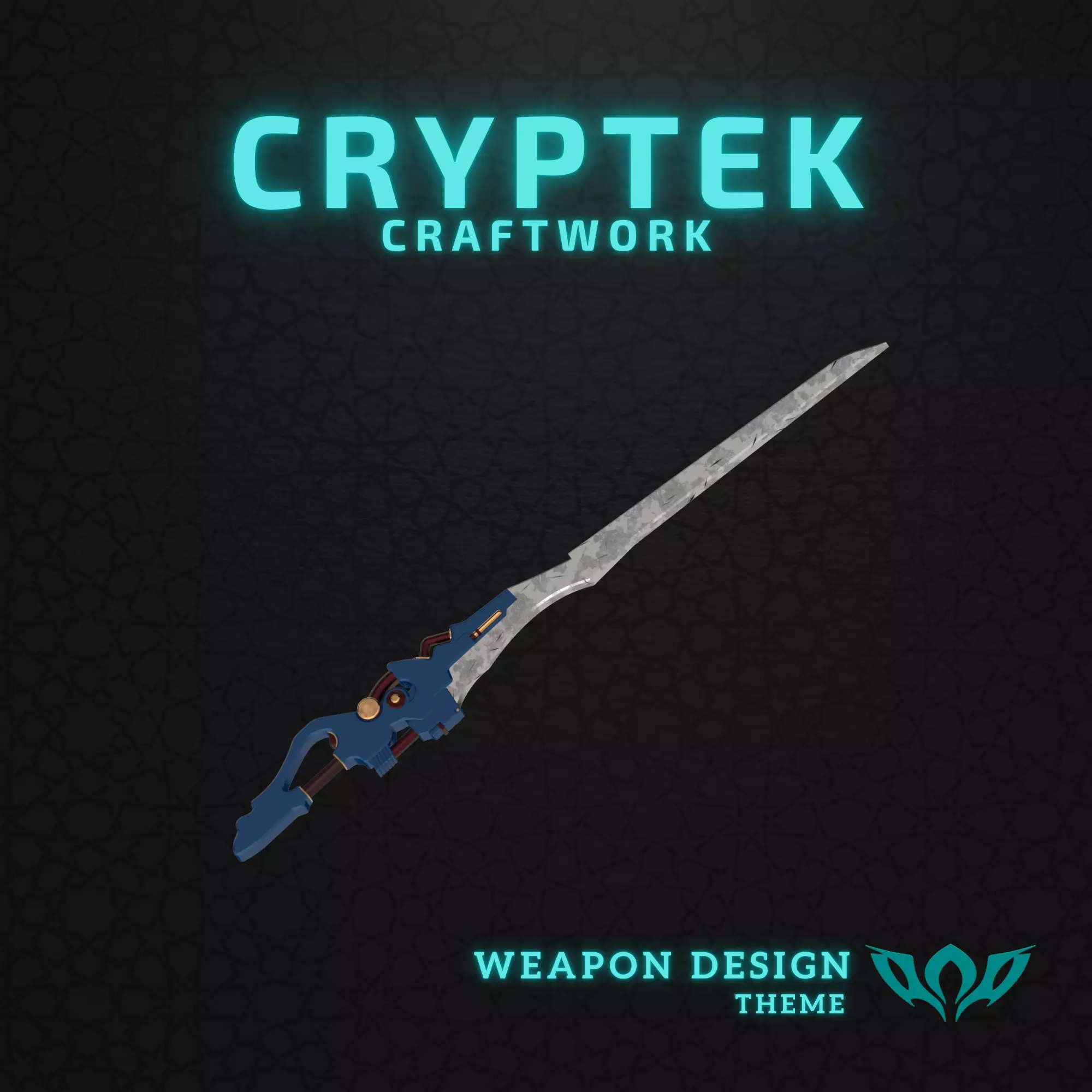 02 Type-40 Sword 2B Nier Automata - 3D Print 3D print model