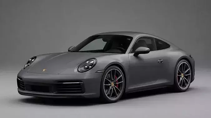 Porsche 911 Carrera Sports Coupe 992 Generation 3D model