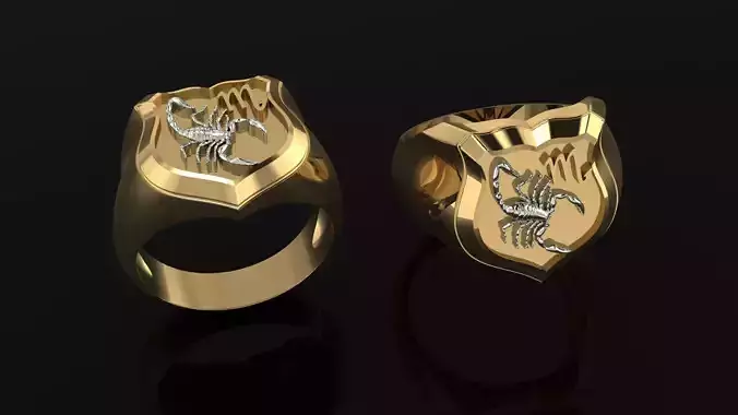 Scorpion ring 103