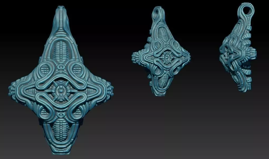 Pendant pendants 3D print model_0