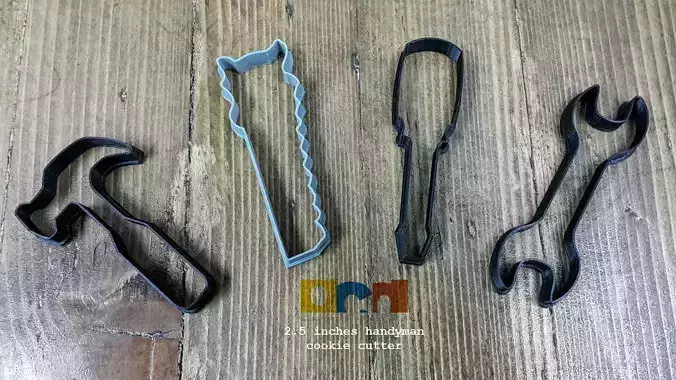 Handyman Tools cookie cutter 3D print model