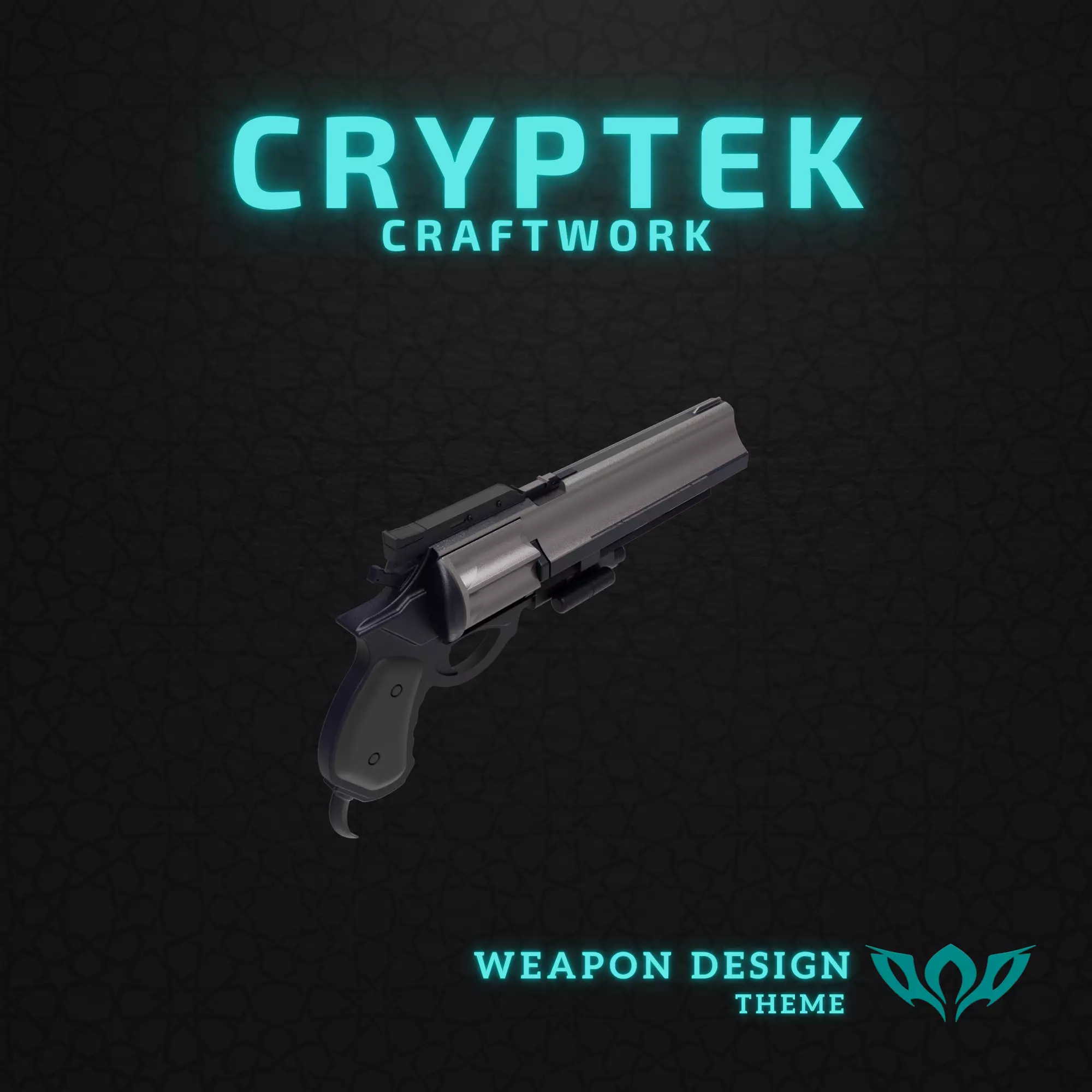 01 Miniature Hawkmoon Toy Gun Destiny - 3D Print 3D print model