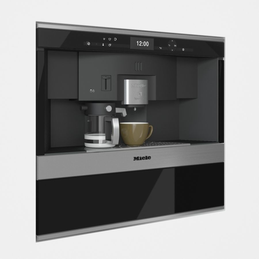 Miele CVA 6431 Builtin coffee machine with Nespresso system 3D model CGTrader
