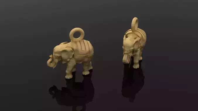 Pendant Elephant 181