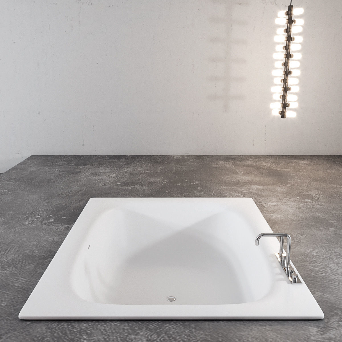 Bathroom furniture set Panta Rel 3 3D model_3