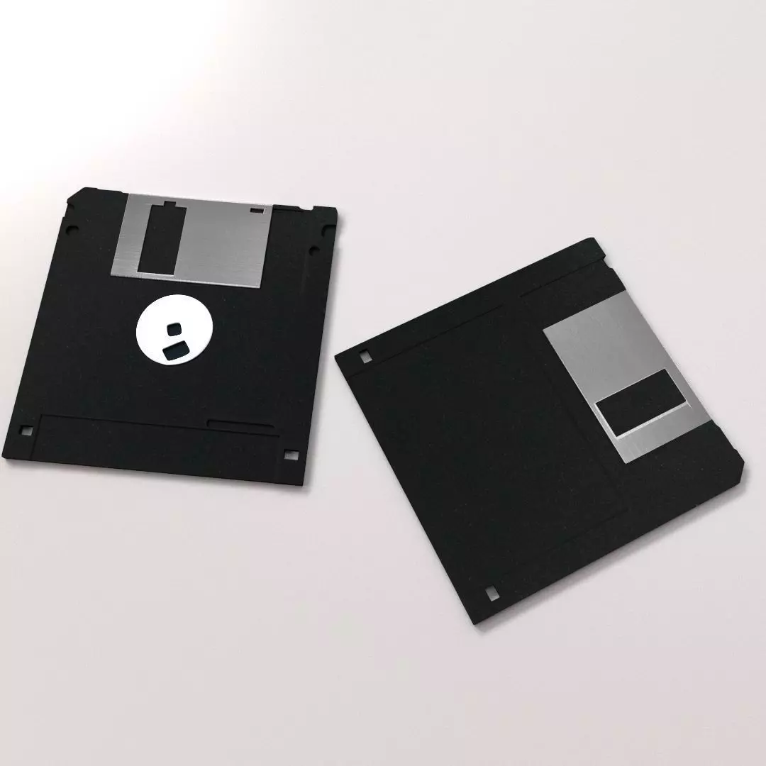 Floppy Disk 3 5 3D model