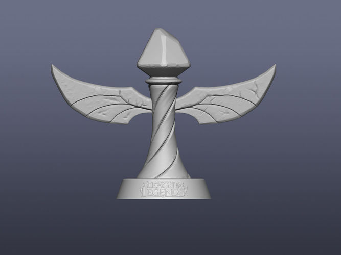 Classic totem of league of legends  Free 3D print model