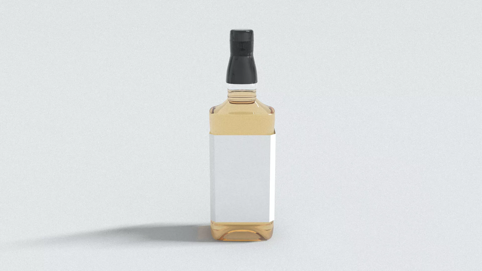 laos Whiskey Bottle 3D model