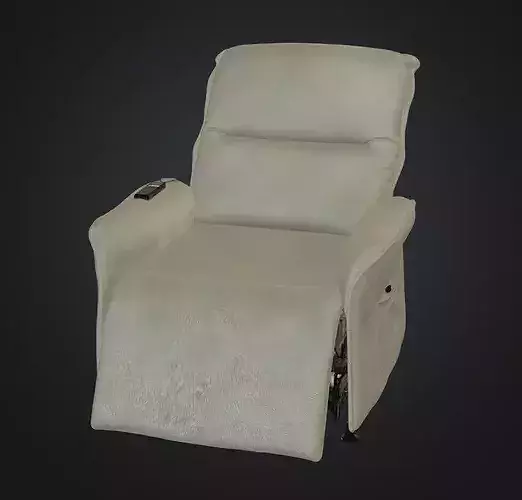 Electric Adjustable Recliner Chair 3D model