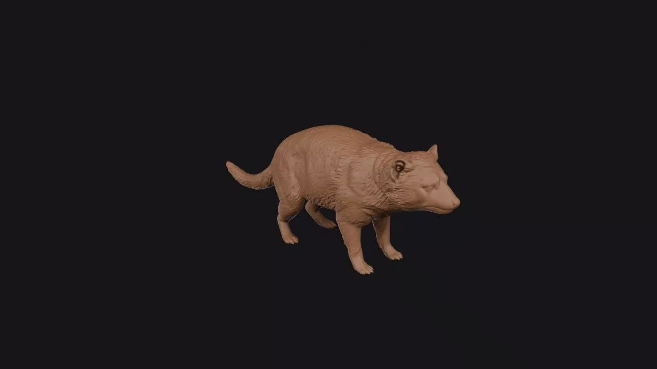 Tasmanian Devil 3D print model