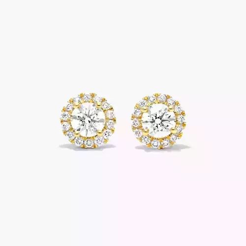 halo earrings 35 3D print model