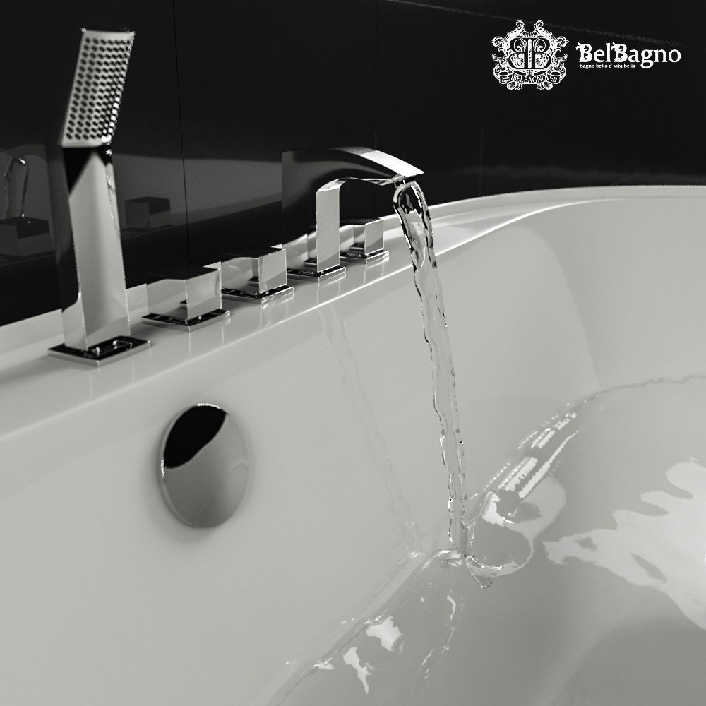Belbagno Bathtub 3D model_1