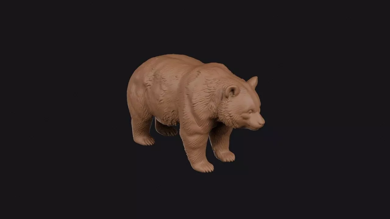 Panda 3D print model