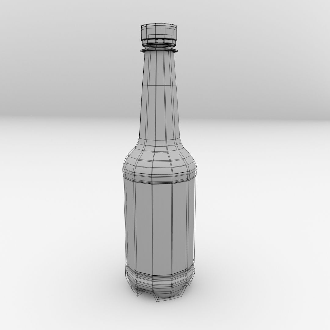 Bottle 3D model_4