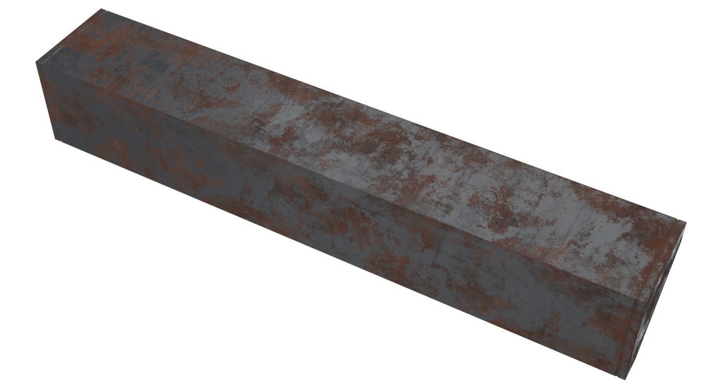 Wall Light 2 Lowpoly Low-poly 3D model_3