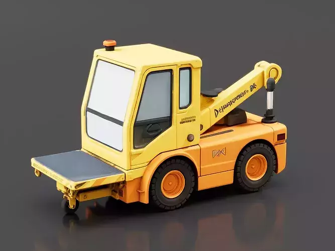 Airport Baggage Tractor