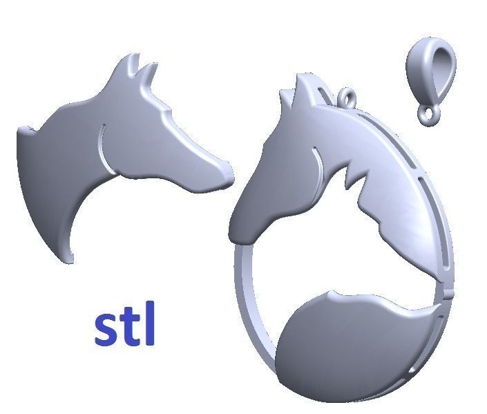 Pendant 3D print model_6