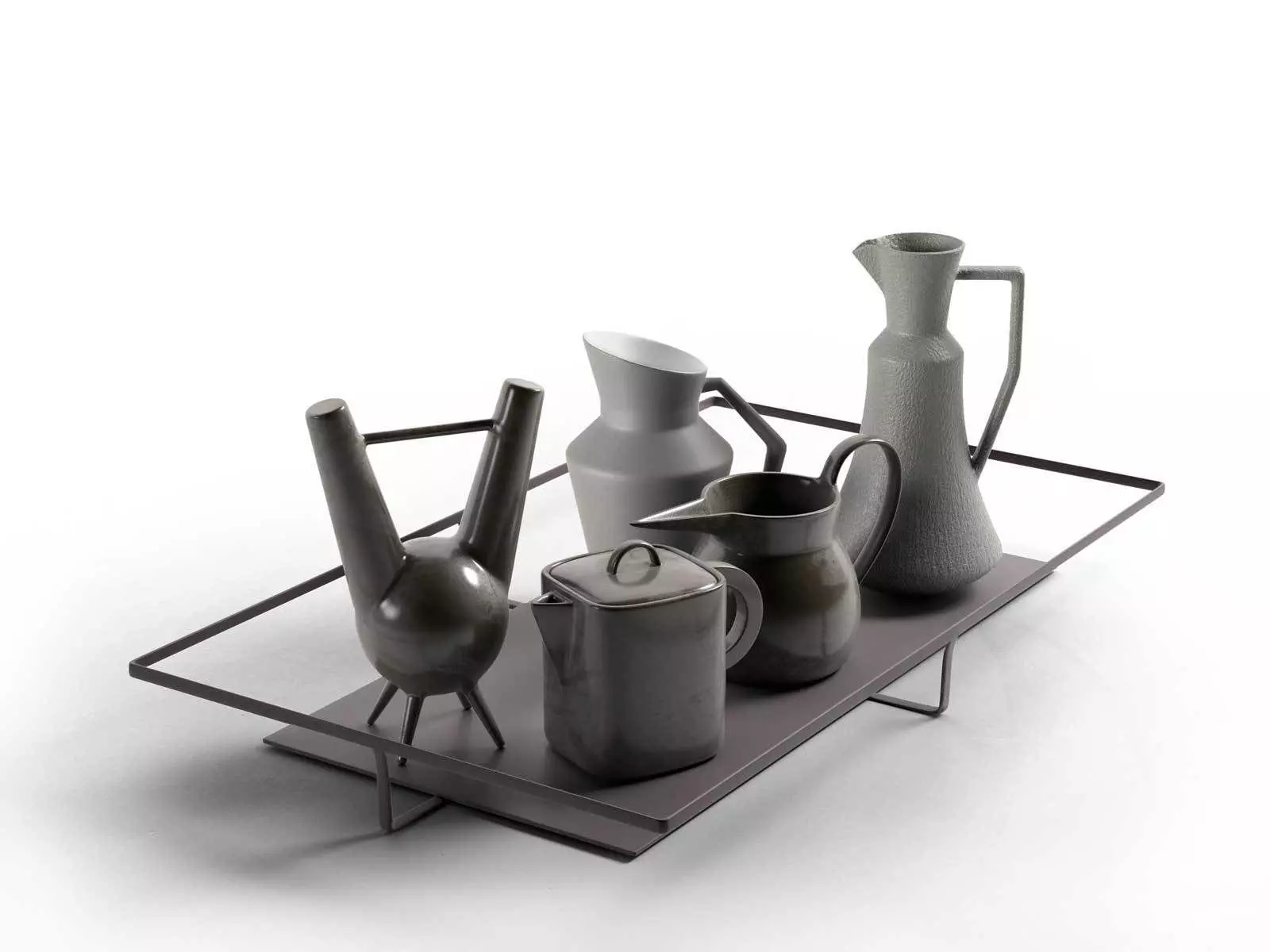 Neoponti Vases with Pitchers 3D model_0