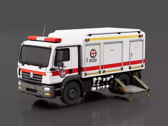 Bomb Disposal Robot Vehicle