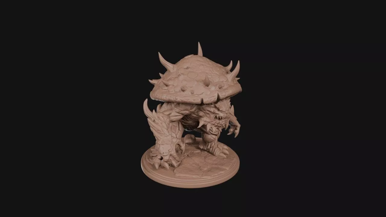 Fungal Mushroom Demon 3D print model