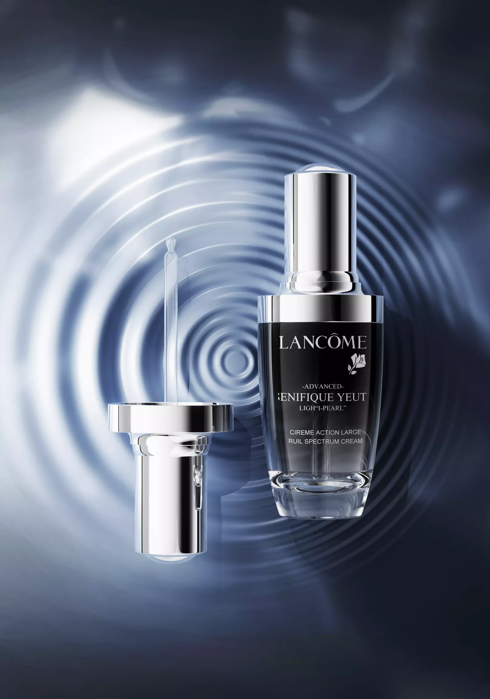 Lancome Advanced Genifique Eye Serum Spiral Light Wave 3D model